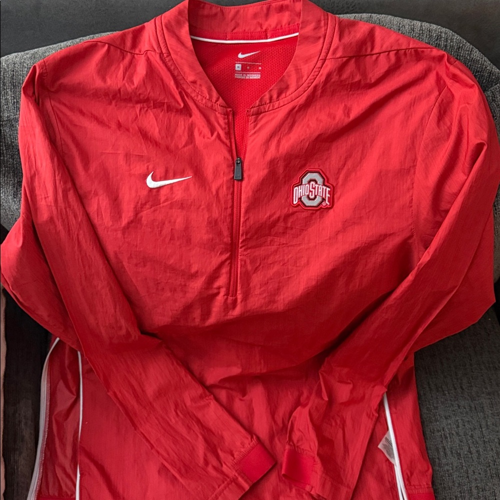 Nike Red Ohio State Pullover